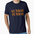 Sunday Funday Football T-Shirt - Trendy Graphic Unisex - T-Shirt, Sweatshirt, Hoodie