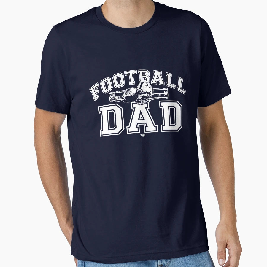 Proud Football Dad T-Shirt - Fun Novelty Design Men Women - T-Shirt, Sweatshirt, Hoodie