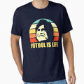 Futb0L Is Life Sunset T-Shirt - Fun Novelty Design for Adults - T-Shirt, Sweatshirt, Hoodie