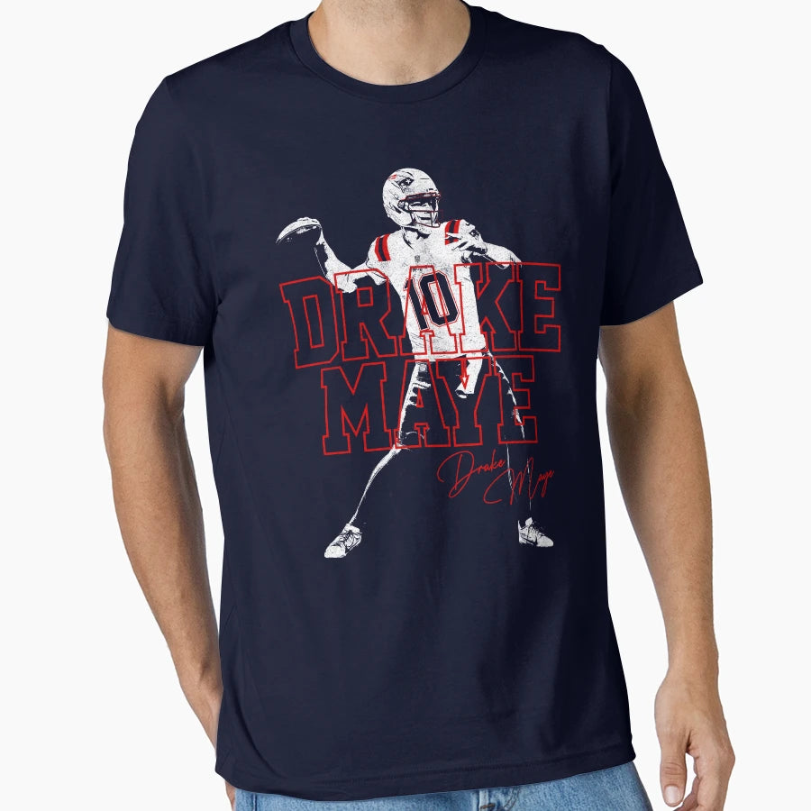 Drake Maye T-Shirt - Streetwear Style Men Women - T-Shirt, Sweatshirt, Hoodie