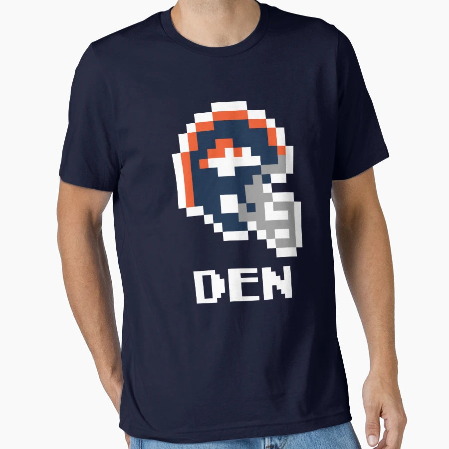 Denver Broncos Tecmo Super Bowl T-Shirt - Aesthetic Graphic Unisex - T-Shirt, Sweatshirt, Hoodie