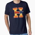 Houston Lone Star Baseball T-Shirt - Streetwear Style for Adults - T-Shirt, Sweatshirt, Hoodie