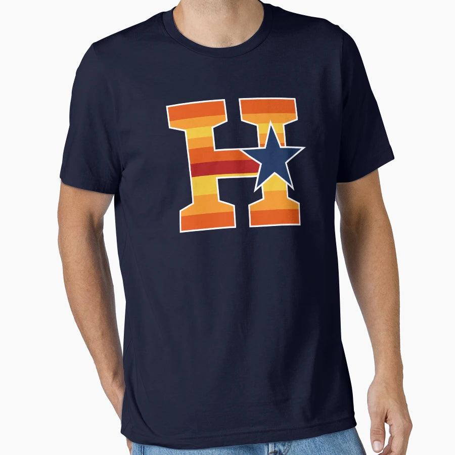 Houston Lone Star Baseball T-Shirt - Streetwear Style for Adults - T-Shirt, Sweatshirt, Hoodie