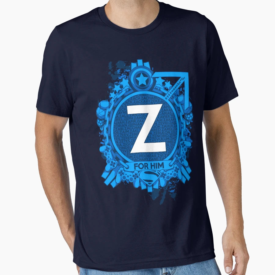 Him Z T-Shirt - Minimalist Print Unisex - T-Shirt, Sweatshirt, Hoodie