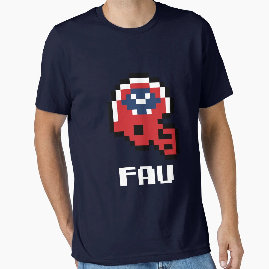 Florida Atlantic Owls Tecmo Super Bowl T-Shirt - Trendy Graphic for Adults - T-Shirt, Sweatshirt, Hoodie