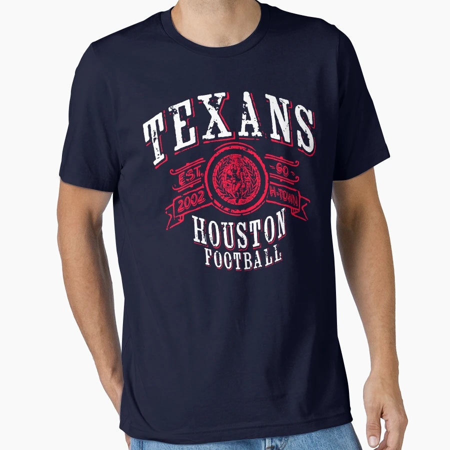 Texans Football T-Shirt - Unique Graphic Men Women - T-Shirt, Sweatshirt, Hoodie