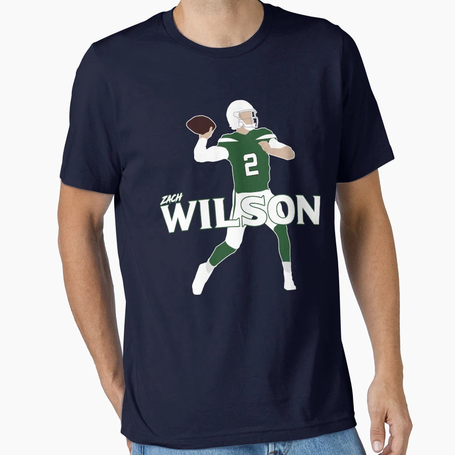 Football Zach Wilson Gift Fans T-Shirt - Novelty Apparel for Adults - T-Shirt, Sweatshirt, Hoodie