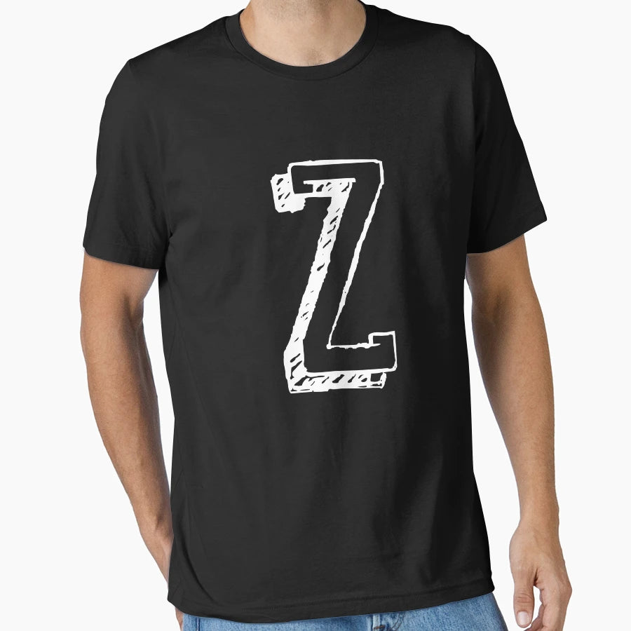 Letter Z Alphabet Group Halloween T-Shirt - Streetwear Style for Adults - T-Shirt, Sweatshirt, Hoodie