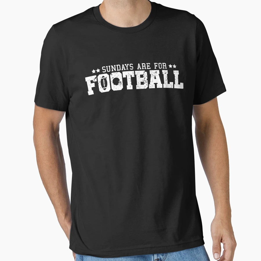 Funny Sunday Football T-Shirt - Fun Novelty Design Men Women - T-Shirt, Sweatshirt, Hoodie