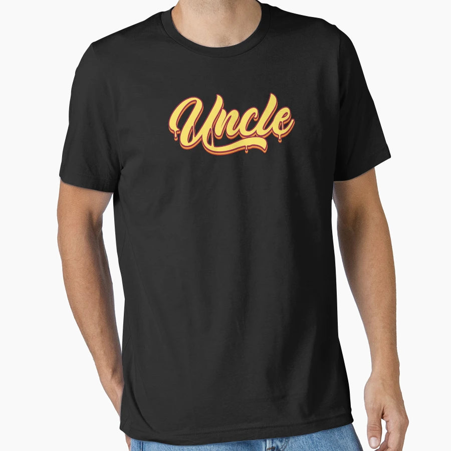 Uncle Drip Text T-Shirt - Graphic Print Unisex - T-Shirt, Sweatshirt, Hoodie