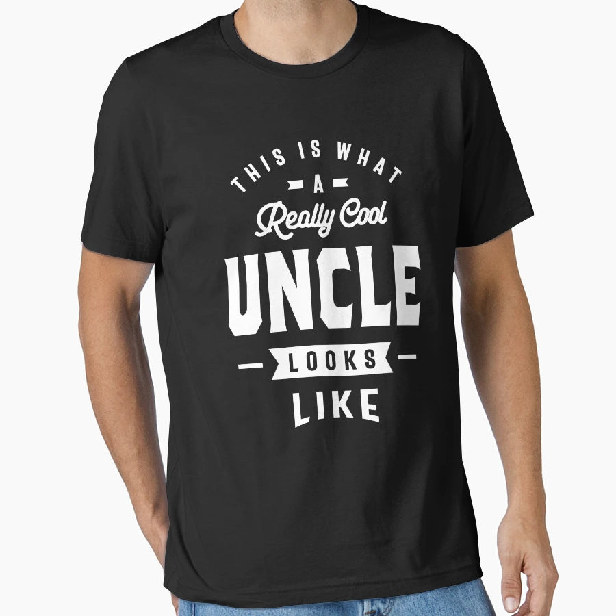 This Is What Really Uncle Looks Like T-Shirt - Aesthetic Graphic Men Women - T-Shirt, Sweatshirt, Hoodie