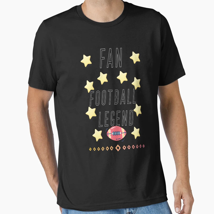 Funny Fan Football Legend T-Shirt - Novelty Apparel for Adults - T-Shirt, Sweatshirt, Hoodie