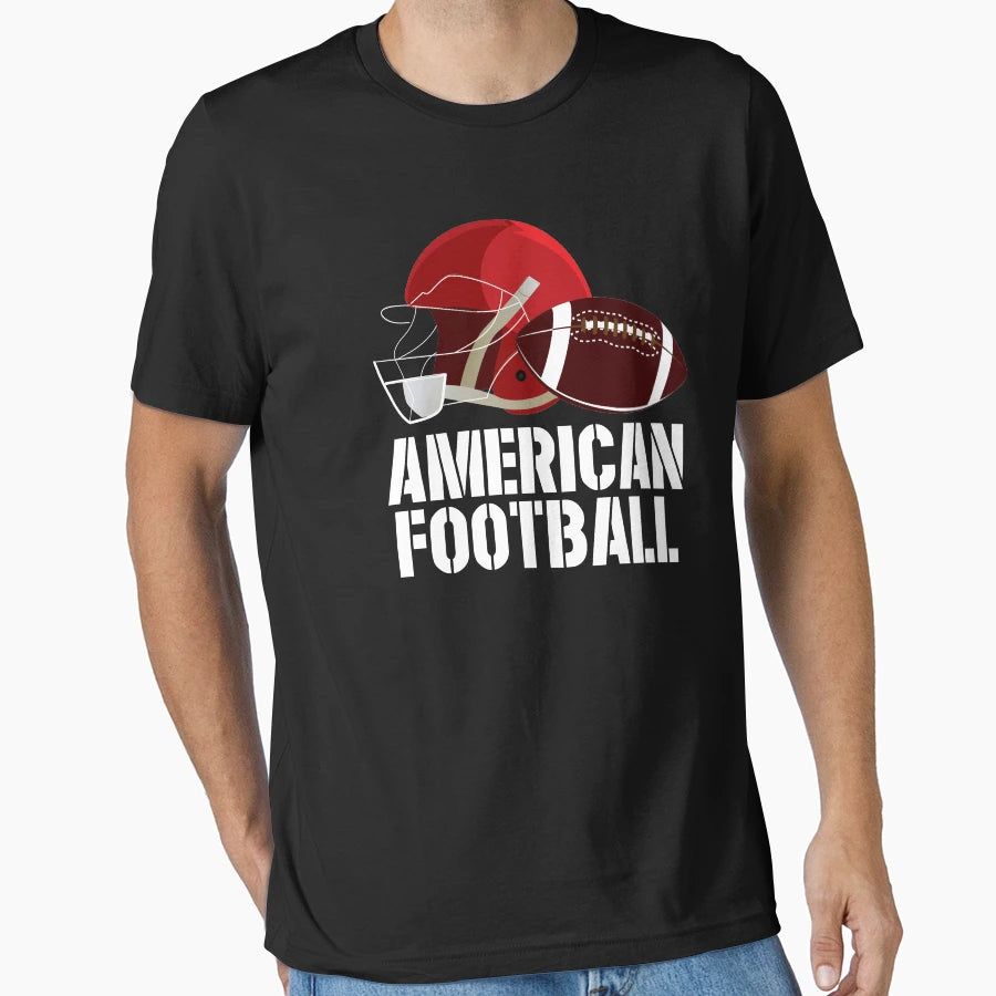 American Football T-Shirt - Minimalist Print for Adults - T-Shirt, Sweatshirt, Hoodie