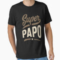 Super Papo Father Grandfather Gift T-Shirt - Minimalist Print Men Women - T-Shirt, Sweatshirt, Hoodie