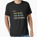 Pa Myth Legend T-Shirt - Trendy Graphic Men Women - T-Shirt, Sweatshirt, Hoodie