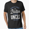 Mens Worlds Most Badass Uncle Gift T-Shirt - Streetwear Style Men Women - T-Shirt, Sweatshirt, Hoodie