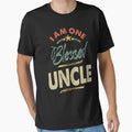 Mens I Am One Blessed Uncle Gift T-Shirt - Trendy Graphic Men Women - T-Shirt, Sweatshirt, Hoodie