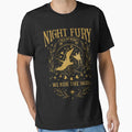 Night Fury Dragon Two-Sided How To Train Lovers by - Adult & Kids T-Shirts, Sweatshirts & Hoodies apparel design preview 1