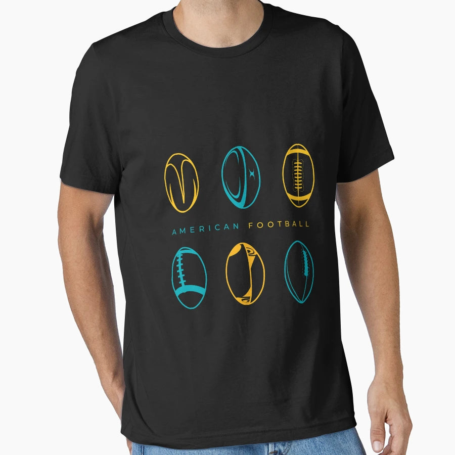 American Football T-Shirt - Novelty Apparel Unisex - T-Shirt, Sweatshirt, Hoodie