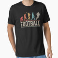 American Football Evolution Funny T-Shirt - Trendy Graphic for Adults - T-Shirt, Sweatshirt, Hoodie