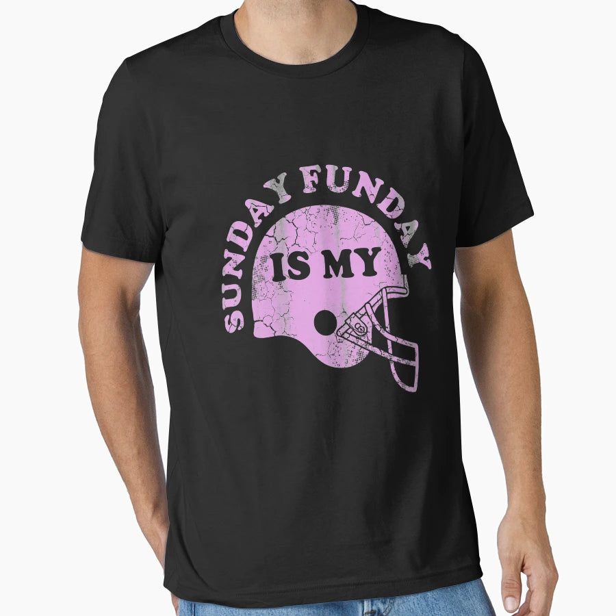 Sunday Is My Funday T-Shirt - Graphic Print for Adults - T-Shirt, Sweatshirt, Hoodie