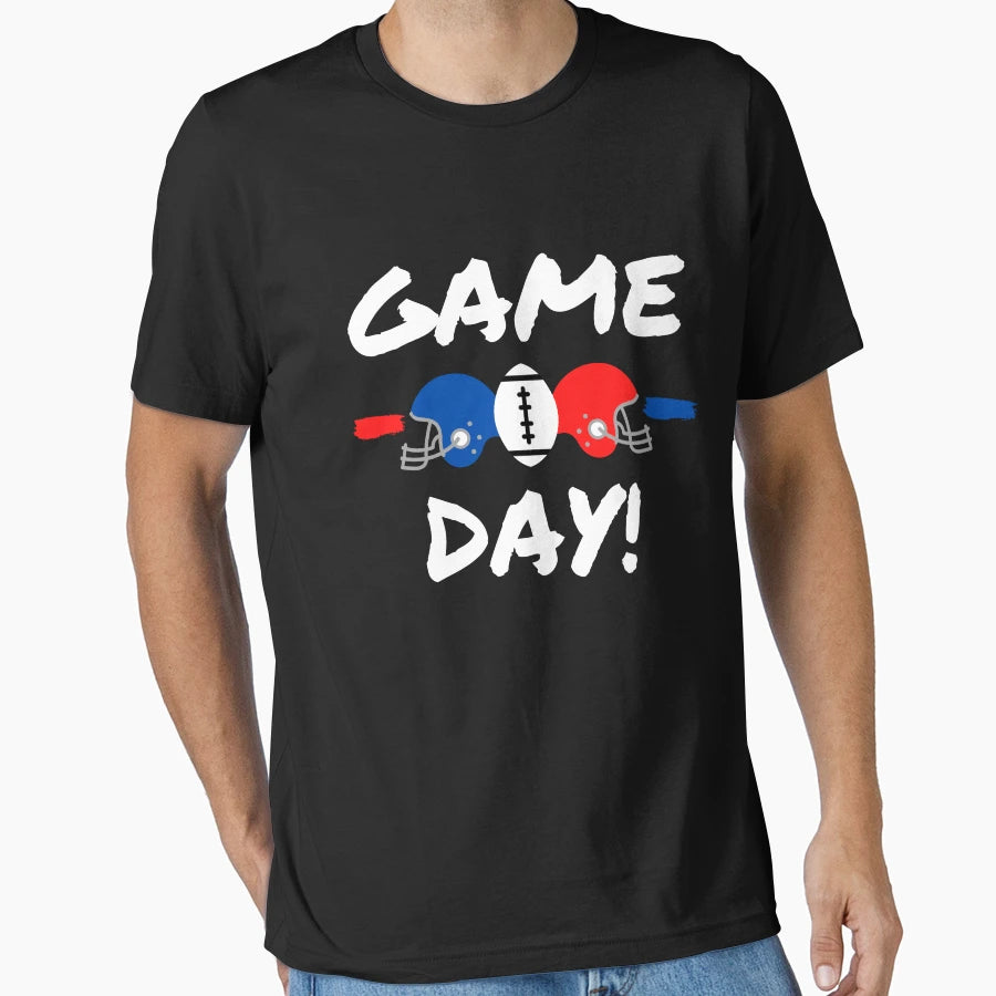 Game Day Football Season Ready T-Shirt - Casual Everyday Wear Men Women - T-Shirt, Sweatshirt, Hoodie