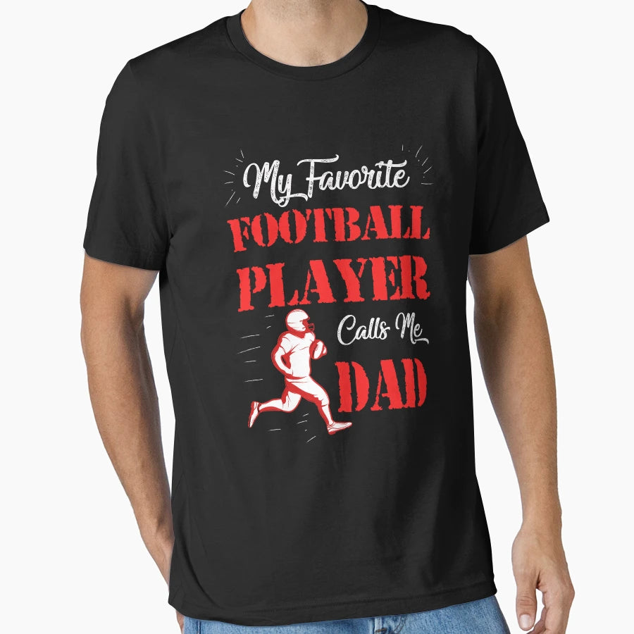 My Favorite Football Player Call Me T-Shirt - Custom Art Print for Adults - T-Shirt, Sweatshirt, Hoodie
