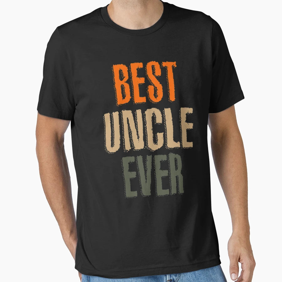 Mens Best Uncle Ever Gift T-Shirt - Trendy Graphic for Adults - T-Shirt, Sweatshirt, Hoodie
