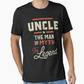 Mens Uncle Myth Legend Gift T-Shirt - Unique Graphic for Adults - T-Shirt, Sweatshirt, Hoodie