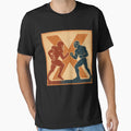 Split Warrior Dual Sport Football T-Shirt - Streetwear Style Men Women - T-Shirt, Sweatshirt, Hoodie