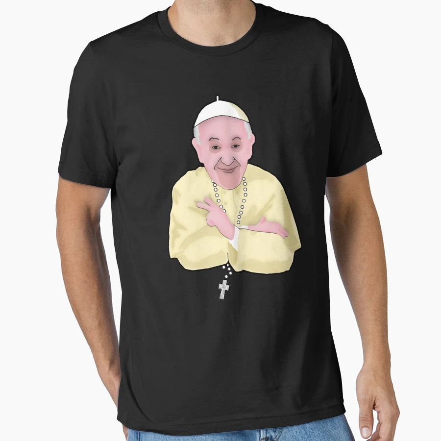 Peace Pope T-Shirt - Casual Everyday Wear Unisex - T-Shirt, Sweatshirt, Hoodie