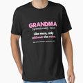 Grandma Like Mom T-Shirt - Aesthetic Graphic for Adults - T-Shirt, Sweatshirt, Hoodie