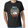 Proud Baseball Papa T-Shirt - Custom Art Print for Adults - T-Shirt, Sweatshirt, Hoodie