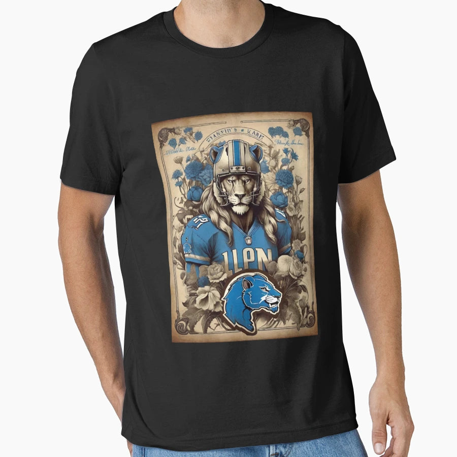 Detroit Lions T-Shirt - Unique Graphic Unisex - T-Shirt, Sweatshirt, Hoodie