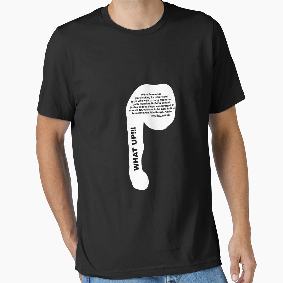 Bicep Party Mansion Flyer Its Always T-Shirt - Trendy Graphic for Adults - T-Shirt, Sweatshirt, Hoodie