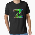 Large Letter Z Elegant Colored T-Shirt - Custom Art Print for Adults - T-Shirt, Sweatshirt, Hoodie