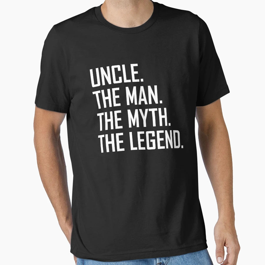 Best Uncle Myth Legend T-Shirt - Custom Art Print Unisex - T-Shirt, Sweatshirt, Hoodie