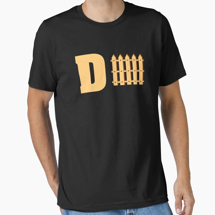 D Fence T-Shirt - Trendy Graphic Men Women - T-Shirt, Sweatshirt, Hoodie