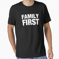 Family First Family Car Family Stick T-Shirt - Graphic Print for Adults - T-Shirt, Sweatshirt, Hoodie