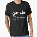 Guncle Like Uncle Only Cooler Hoodies Hoodie - Streetwear Style Unisex - T-Shirt, Sweatshirt, Hoodie