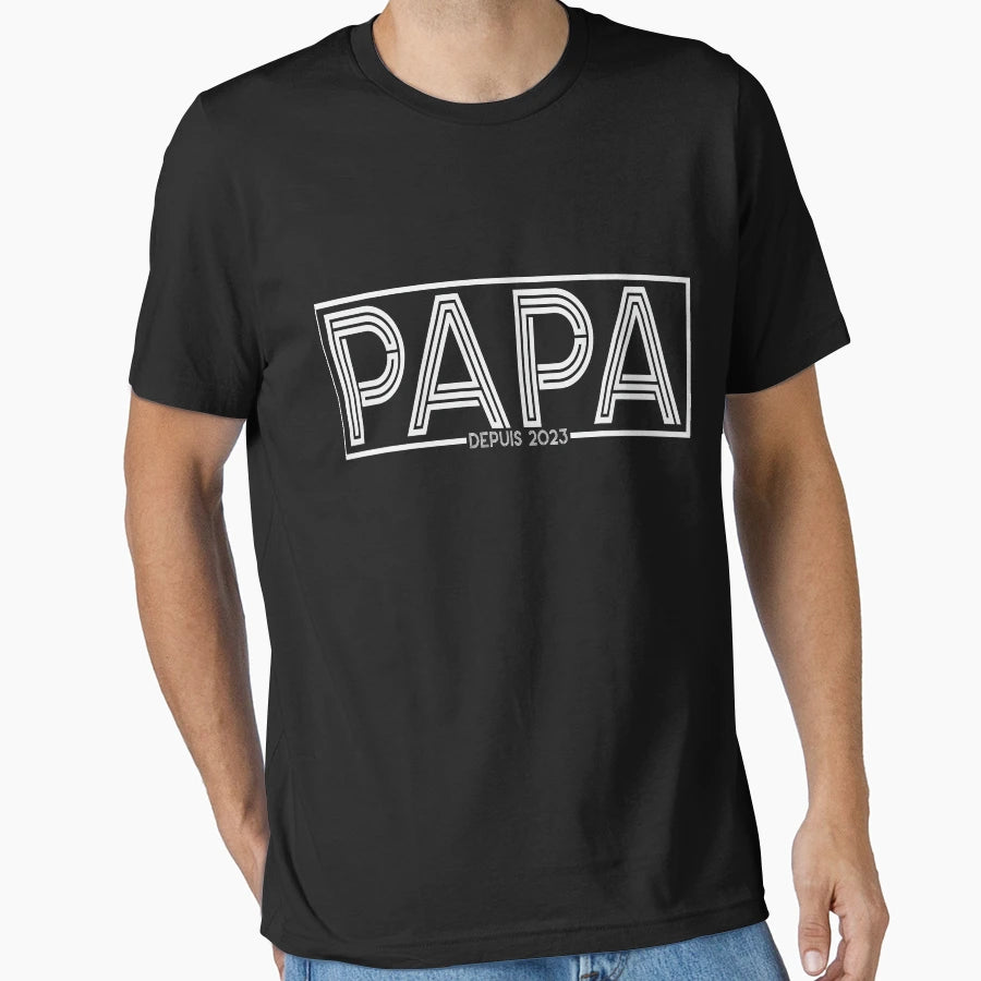 Future Dad 2023 Pregnancy Announcement T-Shirt - Novelty Apparel for Adults - T-Shirt, Sweatshirt, Hoodie