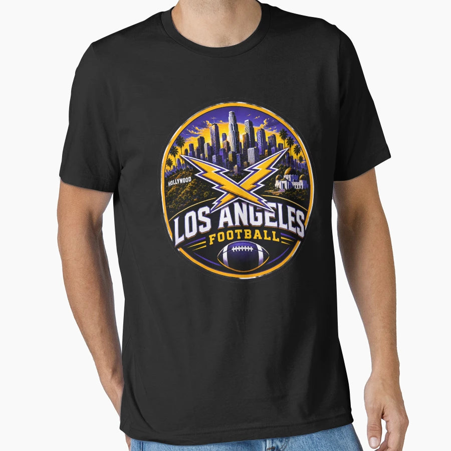Los Angeles Football Coastal Sports T-Shirt - Novelty Apparel Men Women - T-Shirt, Sweatshirt, Hoodie