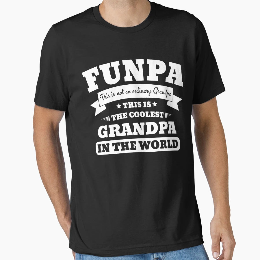 60Th Birthday Fun Grandpa Funpa T-Shirt - Casual Everyday Wear for Adults - T-Shirt, Sweatshirt, Hoodie
