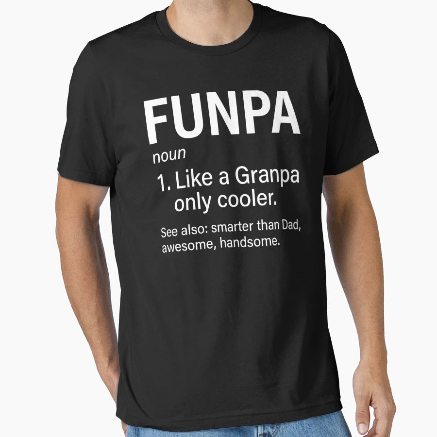 Funpa Definition Cooler Than T-Shirt - Fun Novelty Design for Adults - T-Shirt, Sweatshirt, Hoodie