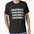 American Football Player Soccer T-Shirt - Aesthetic Graphic Men Women - T-Shirt, Sweatshirt, Hoodie