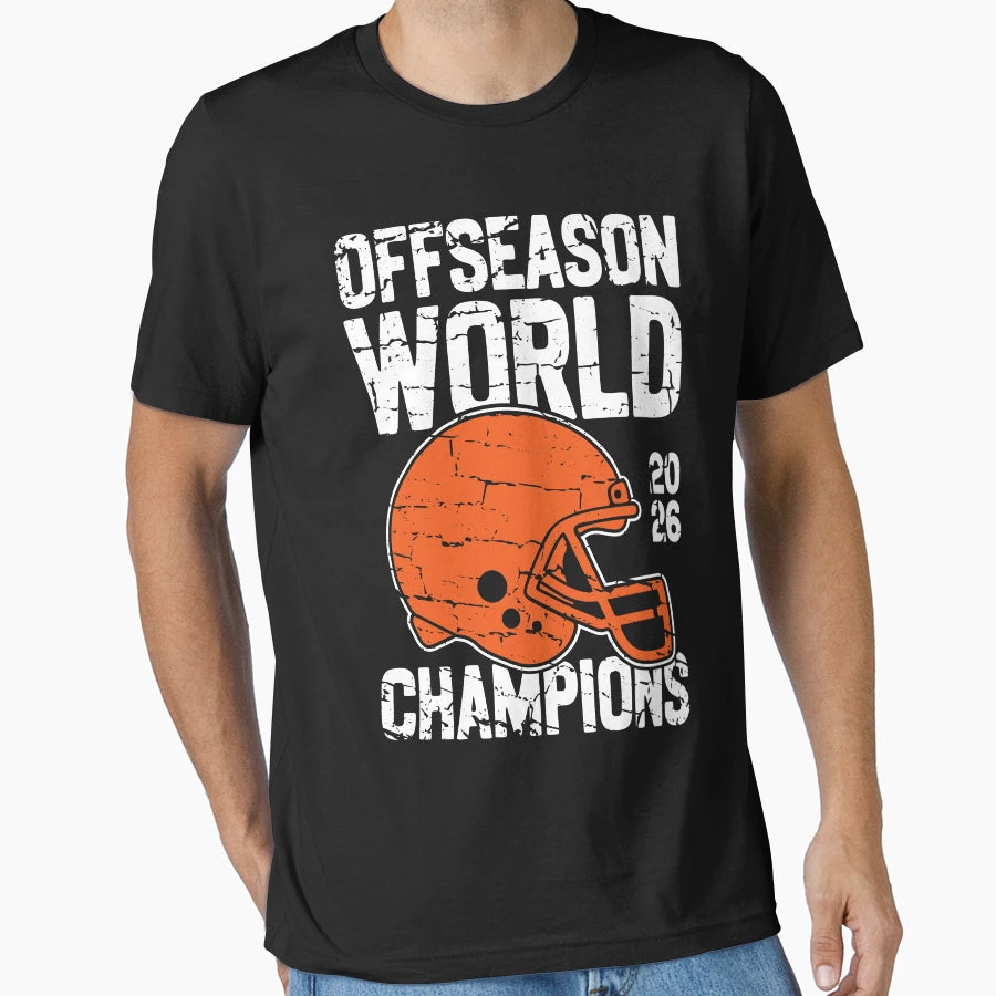 Orange And Brown Game Day Cleveland T-Shirt - Aesthetic Graphic Unisex - T-Shirt, Sweatshirt, Hoodie