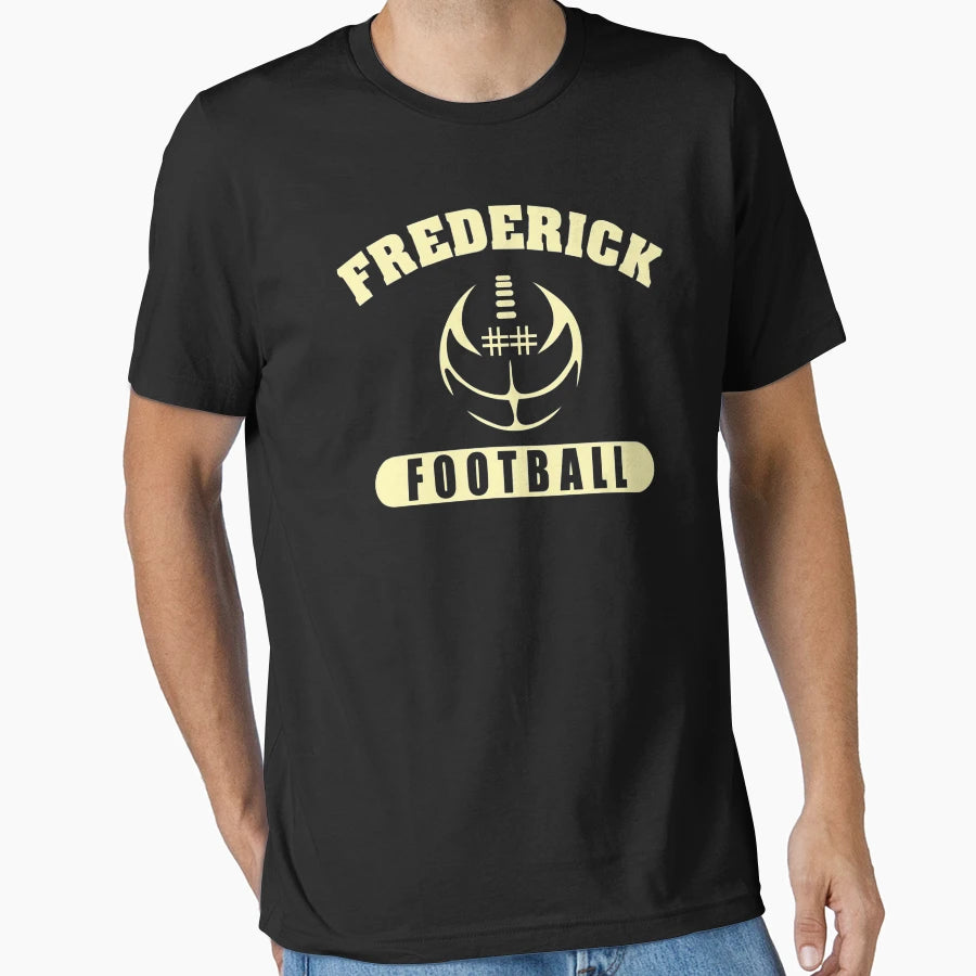 Frederick Warrior Football T-Shirt - Streetwear Style Men Women - T-Shirt, Sweatshirt, Hoodie