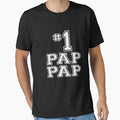 1 Pap Pap Fathers Day T-Shirt - Custom Art Print Unisex - T-Shirt, Sweatshirt, Hoodie