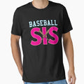 Baseball Sis T-Shirt - Minimalist Print Men Women - T-Shirt, Sweatshirt, Hoodie