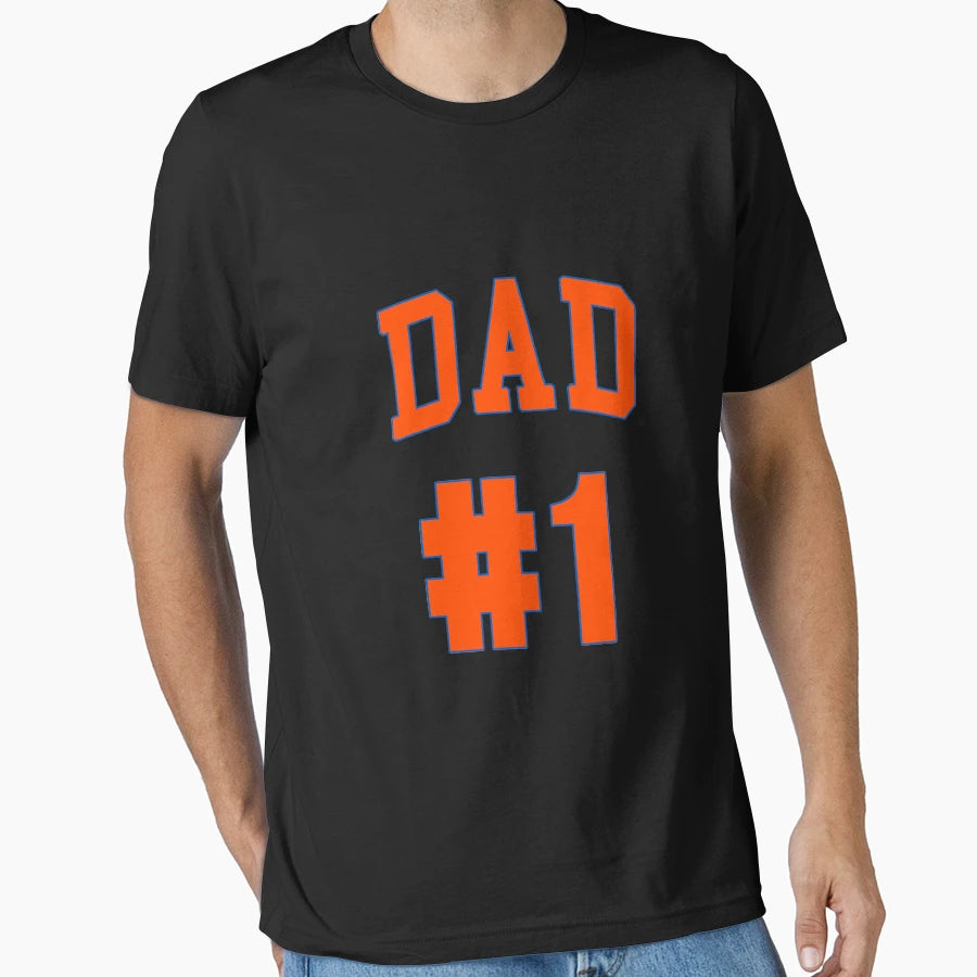 1 Dad T-Shirt - Minimalist Print for Adults - T-Shirt, Sweatshirt, Hoodie